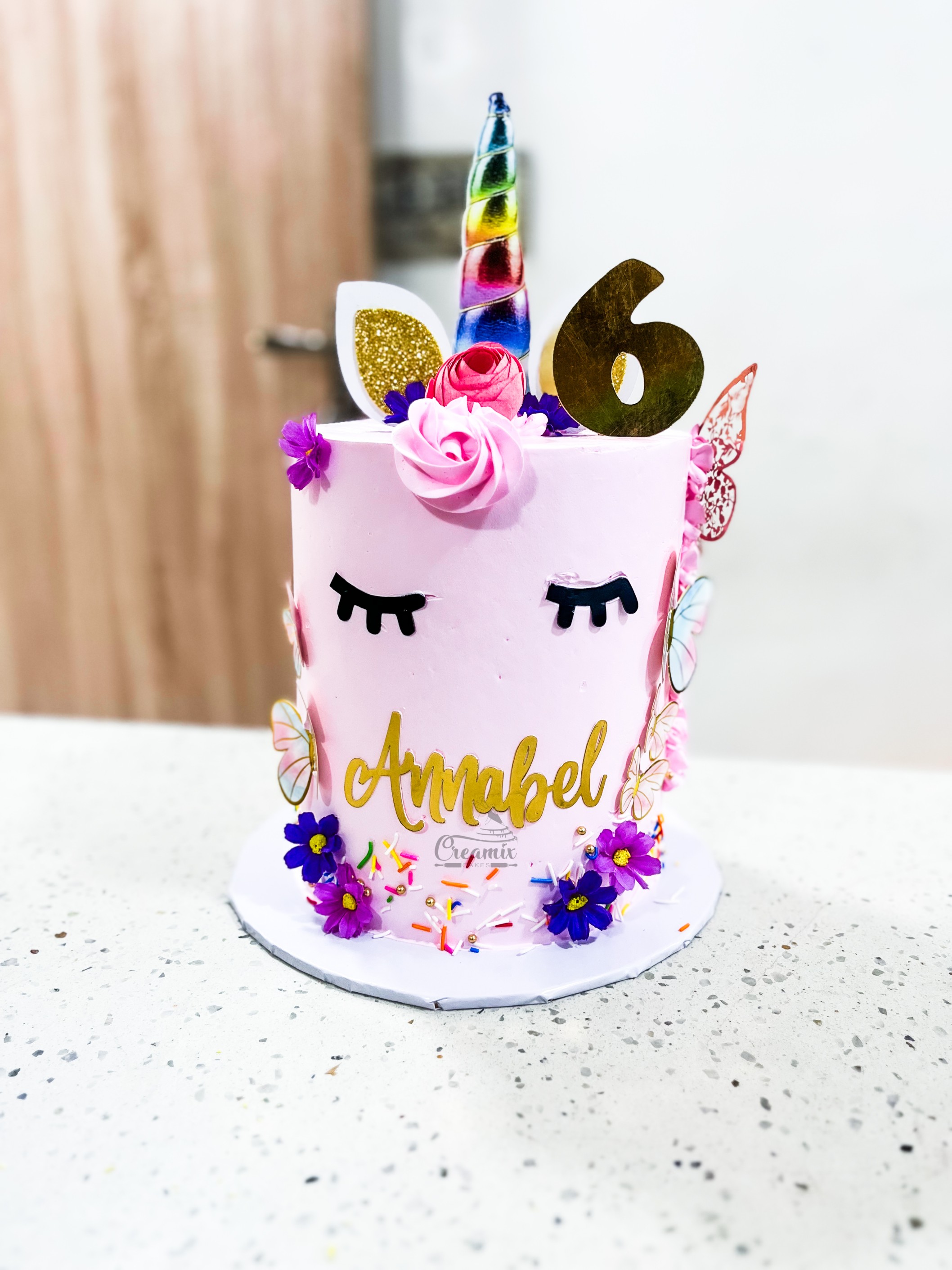 The UNICORN Cake - Available in Vanilla, Red Velvet, Chocolate, etc.