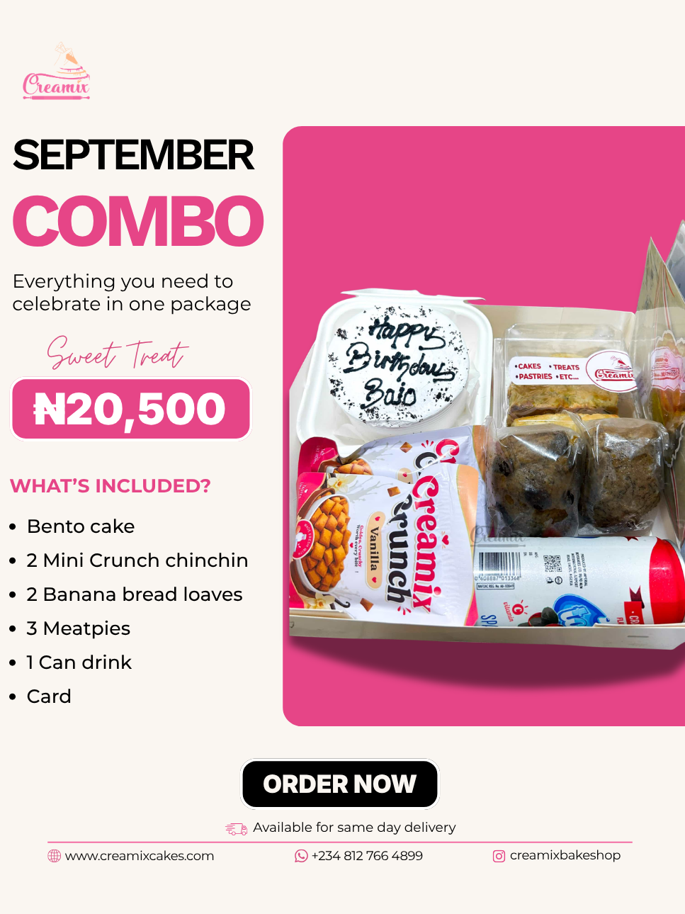SEPTEMBER COMBO image 1