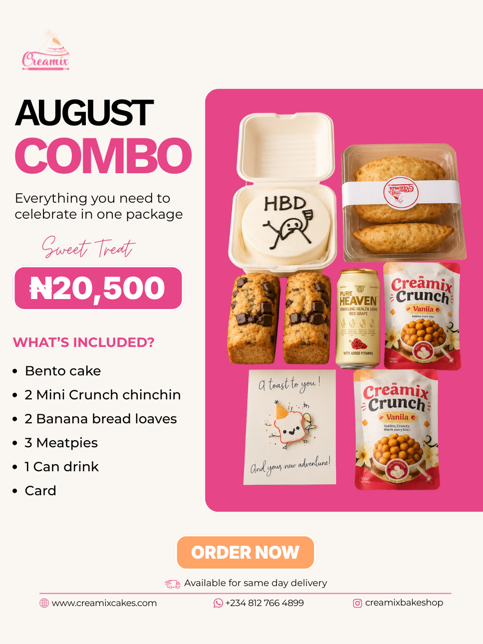 AUGUST COMBO image